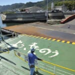 生口島からお隣の島岩城島へのフェリー乗り場
