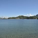 生口島南岸からの眺め