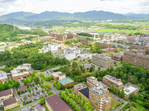 国立大学・広島大学を中心にまちづくりがなされている東広島市