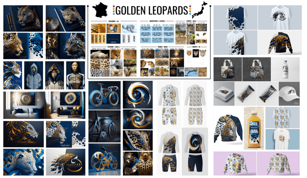 Golden leopards