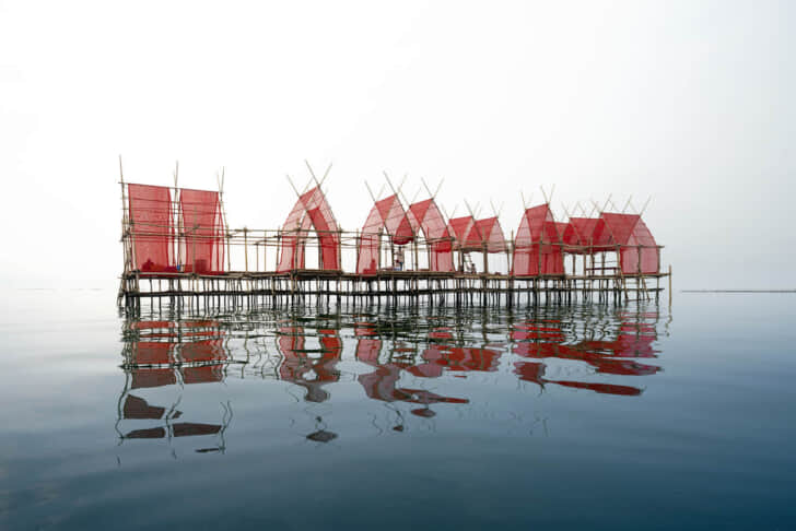 Angsila Oyster Scaffolding Pavilion_photo by W Workspace